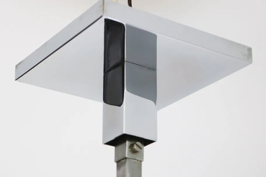 Clearance Pamono Mid-Century Metric Chandelier in Chrome by Gaetano Sciolari, 1960s