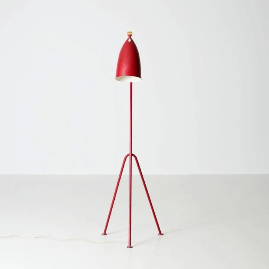 New Pamono Mid-Century Model 831 Grasshopper Floor Lamp by Greta Magnusson-Grossman for Bergboms
