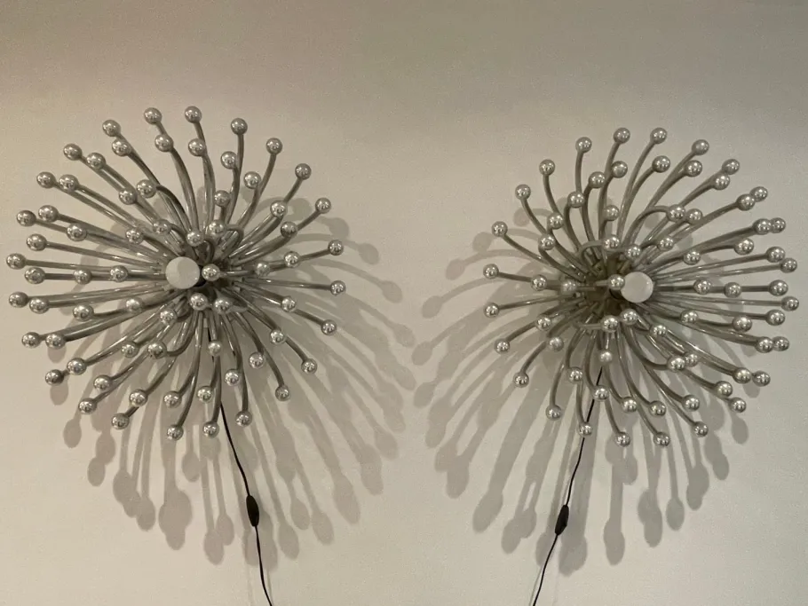 Hot Pamono Mid-Century Model Pistillo Sconces from Valenti Luce, Set of 2