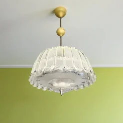 Hot Pamono Mid-Century Modern Acrylic Glass Chandelier, 1970s
