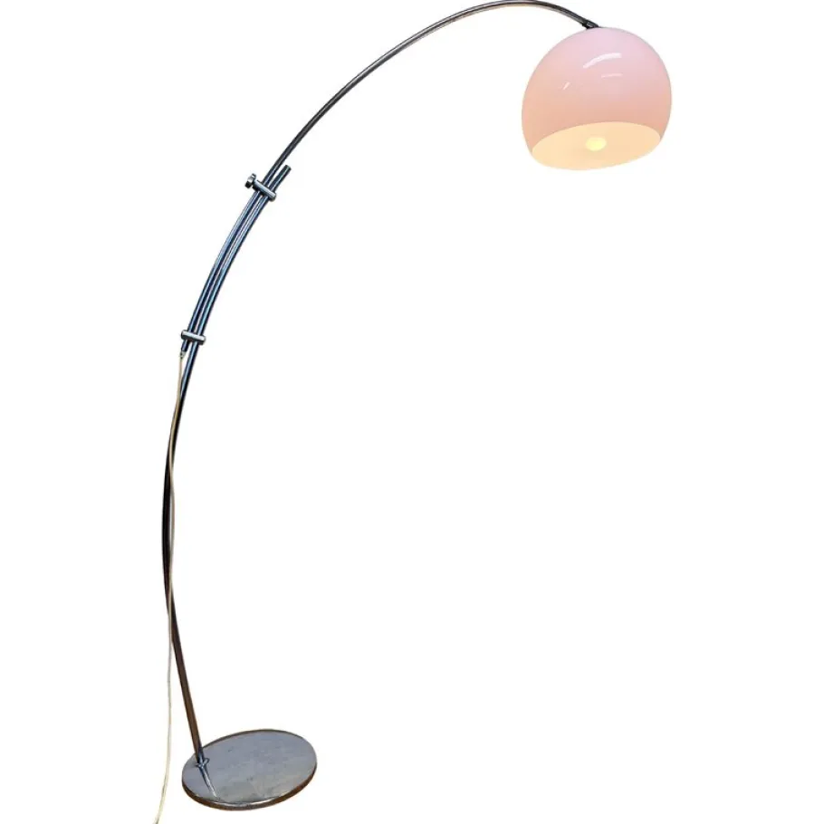 Outlet Pamono Midcentury Modern Adjustable Arc Floor Lamp, 1970