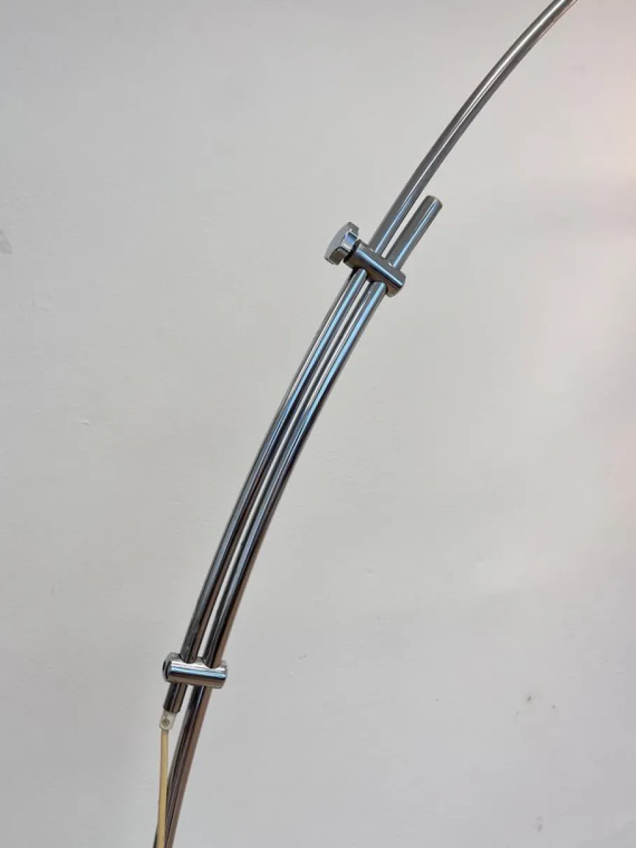 Outlet Pamono Midcentury Modern Adjustable Arc Floor Lamp, 1970