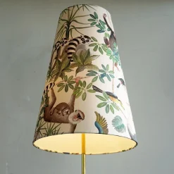 Discount Pamono Midcentury Modern Austrian Brass Floor Lamp by J.T. Kalmar, 1950s