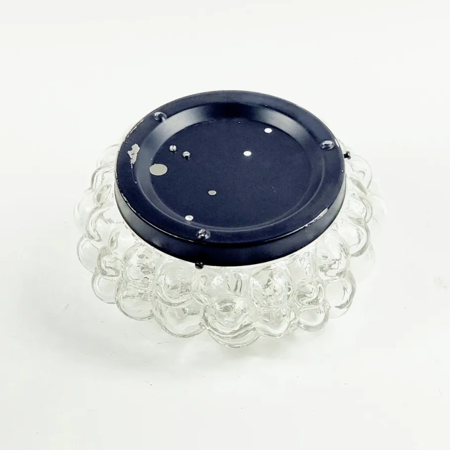 Hot Pamono Mid-Century Modern Bubble Glass Flush Mount by Helena Tynell for Limburg, Germany, 1960s