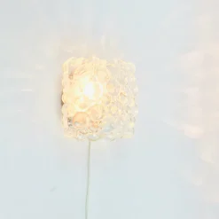 Discount Pamono Mid-Century Modern Bubble Glass Wall Light by Helena Tynell for Limburg, 1970s