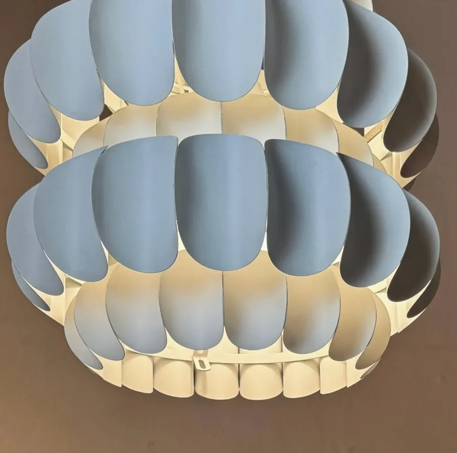 Discount Pamono Mid-Century Modern Ceiling Light by H. Zender for Temde Leuchten, Swiss, 1970s
