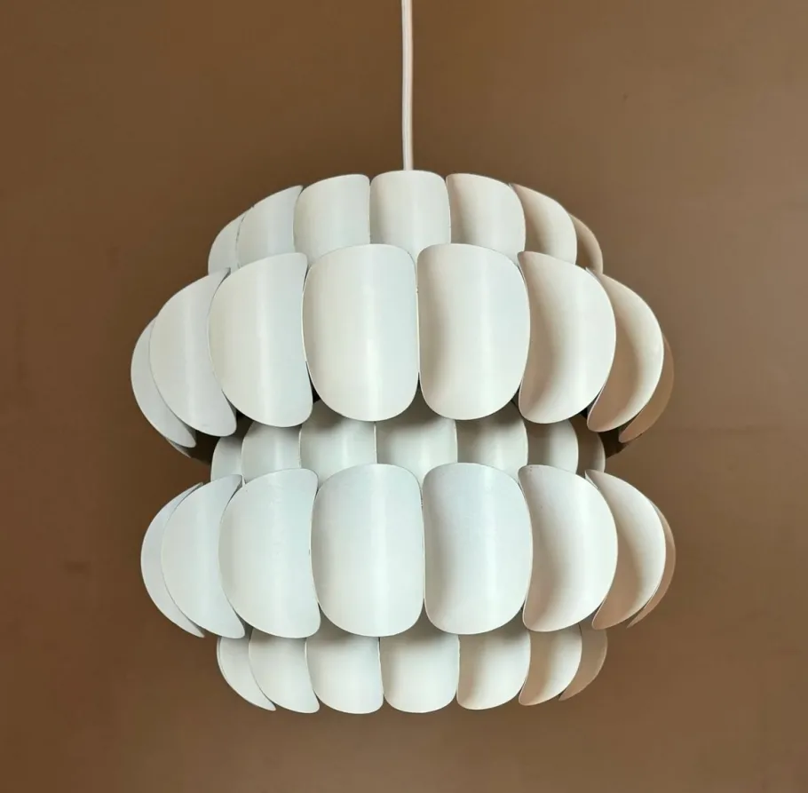 Discount Pamono Mid-Century Modern Ceiling Light by H. Zender for Temde Leuchten, Swiss, 1970s