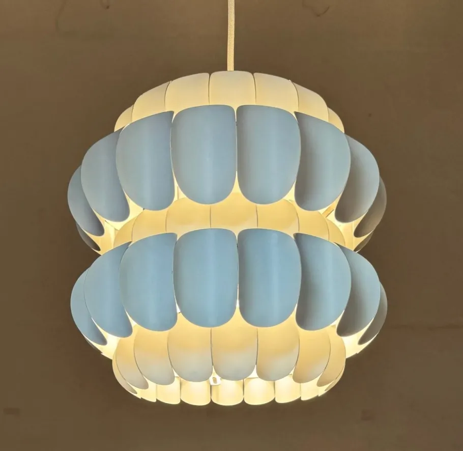 Discount Pamono Mid-Century Modern Ceiling Light by H. Zender for Temde Leuchten, Swiss, 1970s