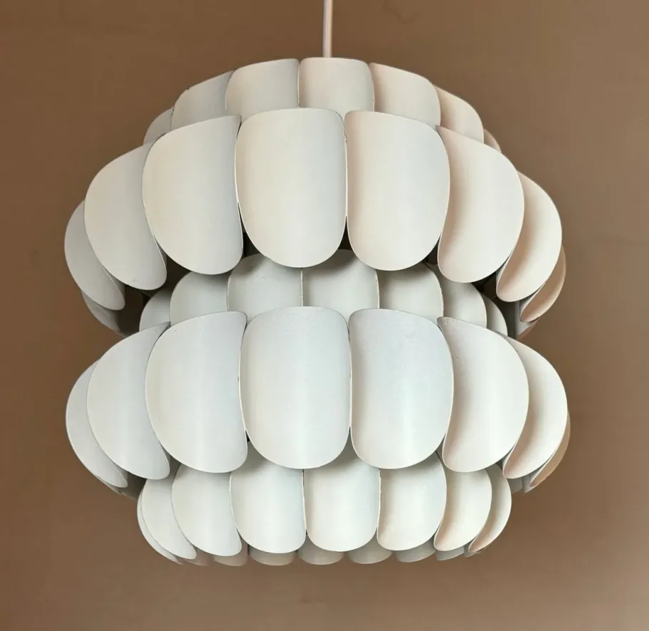 Discount Pamono Mid-Century Modern Ceiling Light by H. Zender for Temde Leuchten, Swiss, 1970s