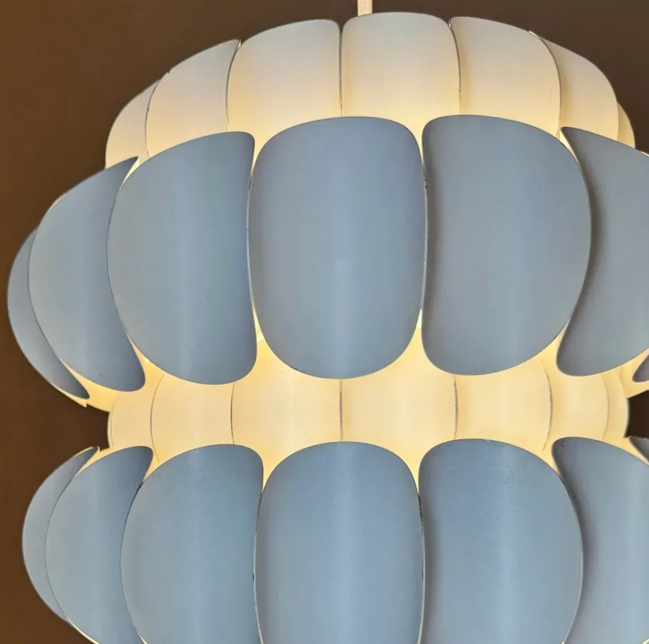 Discount Pamono Mid-Century Modern Ceiling Light by H. Zender for Temde Leuchten, Swiss, 1970s