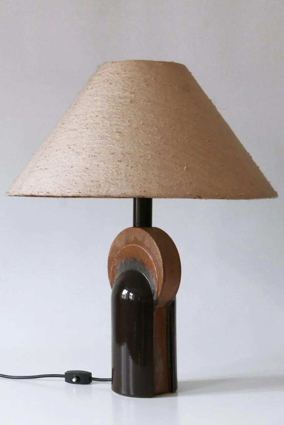 Discount Pamono Mid-Century Modern Ceramic Table Lamp by Leola Design, Germany, 1960s