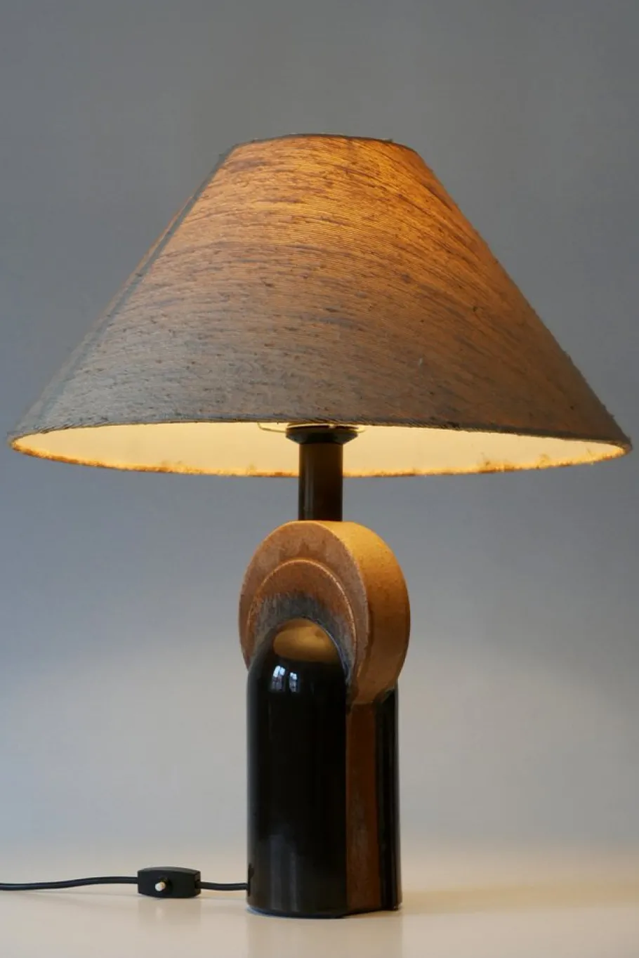 Discount Pamono Mid-Century Modern Ceramic Table Lamp by Leola Design, Germany, 1960s