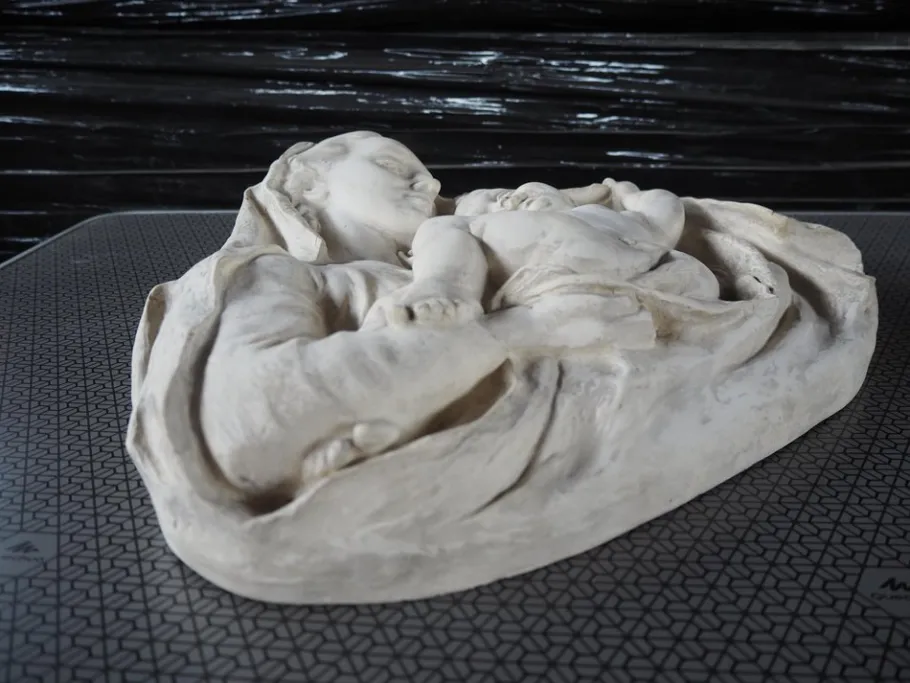 Hot Pamono Mid-Century Modern Ceramic Wall Relief, 1970