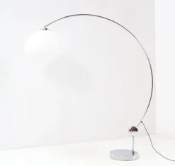 Outlet Pamono Mid-Century Modern Chrome Arc Floor Lamp, 1970s