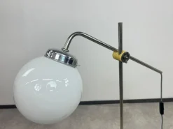 Pamono Mid-Century Modern Chrome Floor Lamps, 1950s, Set of 2