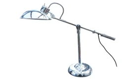 Clearance Pamono Mid-Century Modern Chrome Adjustable Desk Lamp by Yasuaki Sasamoto for Dulton Co., Japan, 1970s