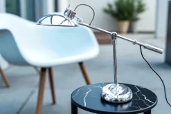 Clearance Pamono Mid-Century Modern Chrome Adjustable Desk Lamp by Yasuaki Sasamoto for Dulton Co., Japan, 1970s