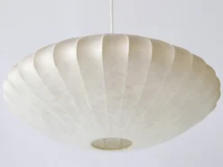Clearance Pamono Mid-Century Modern Cocoon Pendant Lamp or Hanging Light from Goldkant, 1960s