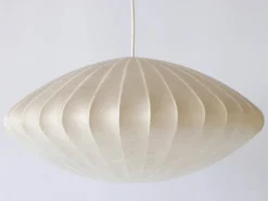 Clearance Pamono Mid-Century Modern Cocoon Pendant Lamp or Hanging Light from Goldkant, 1960s