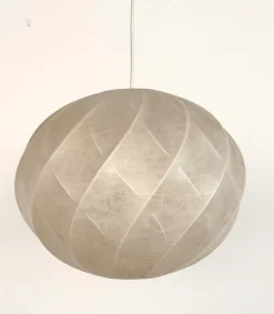 Sale Pamono Mid-Century Modern Cocoon Pendant Light from Goldkant Leuchten, 1970s