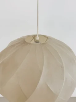 Sale Pamono Mid-Century Modern Cocoon Pendant Light from Goldkant Leuchten, 1970s