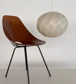 Sale Pamono Mid-Century Modern Cocoon Pendant Light from Goldkant Leuchten, 1970s