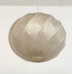 Sale Pamono Mid-Century Modern Cocoon Pendant Light from Goldkant Leuchten, 1970s