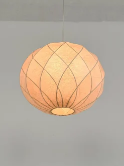 Sale Pamono Mid-Century Modern Cocoon Pendant Light from Goldkant Leuchten, 1970s