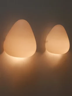 New Pamono Mid-Century Modern Corno Wall Light by Wilhelm Wagenfeld for Peill & Putzler, 1950s