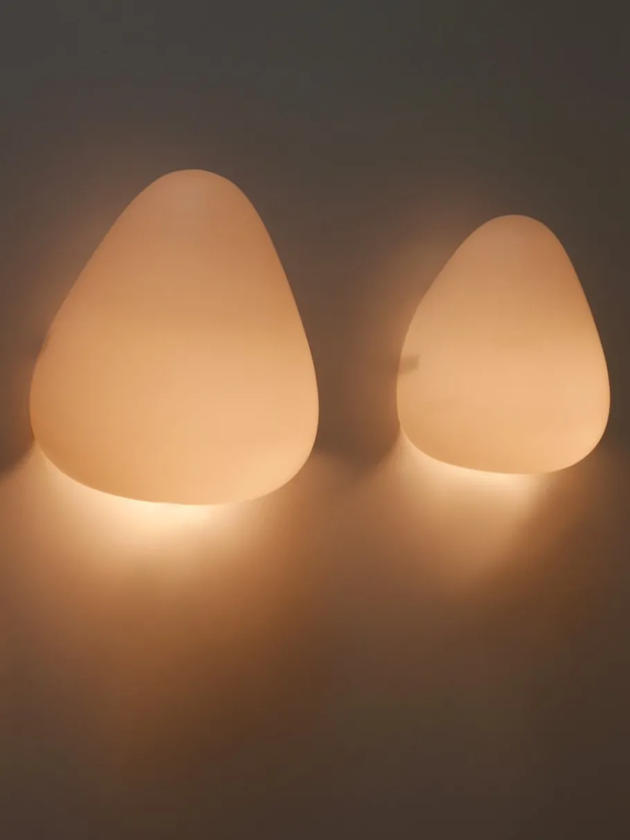 New Pamono Mid-Century Modern Corno Wall Light by Wilhelm Wagenfeld for Peill & Putzler, 1950s