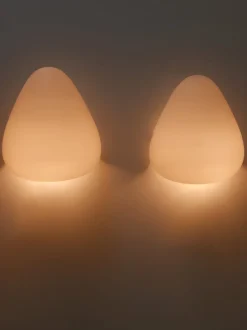 New Pamono Mid-Century Modern Corno Wall Light by Wilhelm Wagenfeld for Peill & Putzler, 1950s