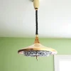 Discount Pamono Mid-Century Modern Cream Metal Retractable Dining Room Light, 1960s