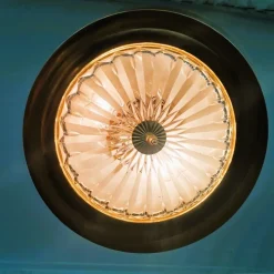 Discount Pamono Mid-Century Modern Cream Metal Retractable Dining Room Light, 1960s