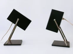 Discount Pamono Mid-Century Modern Cube Table Lamps from Kaiser Leuchten, Germany, 1960s, Set of 2