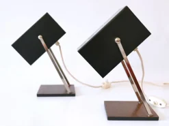 Discount Pamono Mid-Century Modern Cube Table Lamps from Kaiser Leuchten, Germany, 1960s, Set of 2