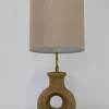 Discount Pamono Mid-Century Modern Danish Circular Stoneware Table Lamp, 1960s