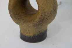 Discount Pamono Mid-Century Modern Danish Circular Stoneware Table Lamp, 1960s