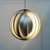 Discount Pamono Mid-Century Modern East German Moon Pendant Lamp by Verner Panton for Erjoka, 1960s