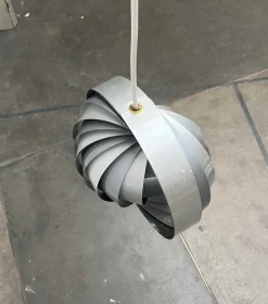 Discount Pamono Mid-Century Modern East German Moon Pendant Lamp by Verner Panton for Erjoka, 1960s