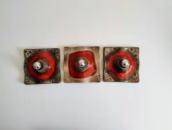 Discount Pamono Mid-Century Modern Fat Lava Ceramic Wall Light from Hustadt Leuchten, 1960s