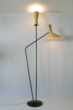Sale Pamono Mid-Century Modern Floor Lamp by Prof. Carl Moor for Bag Turgi, 1950s