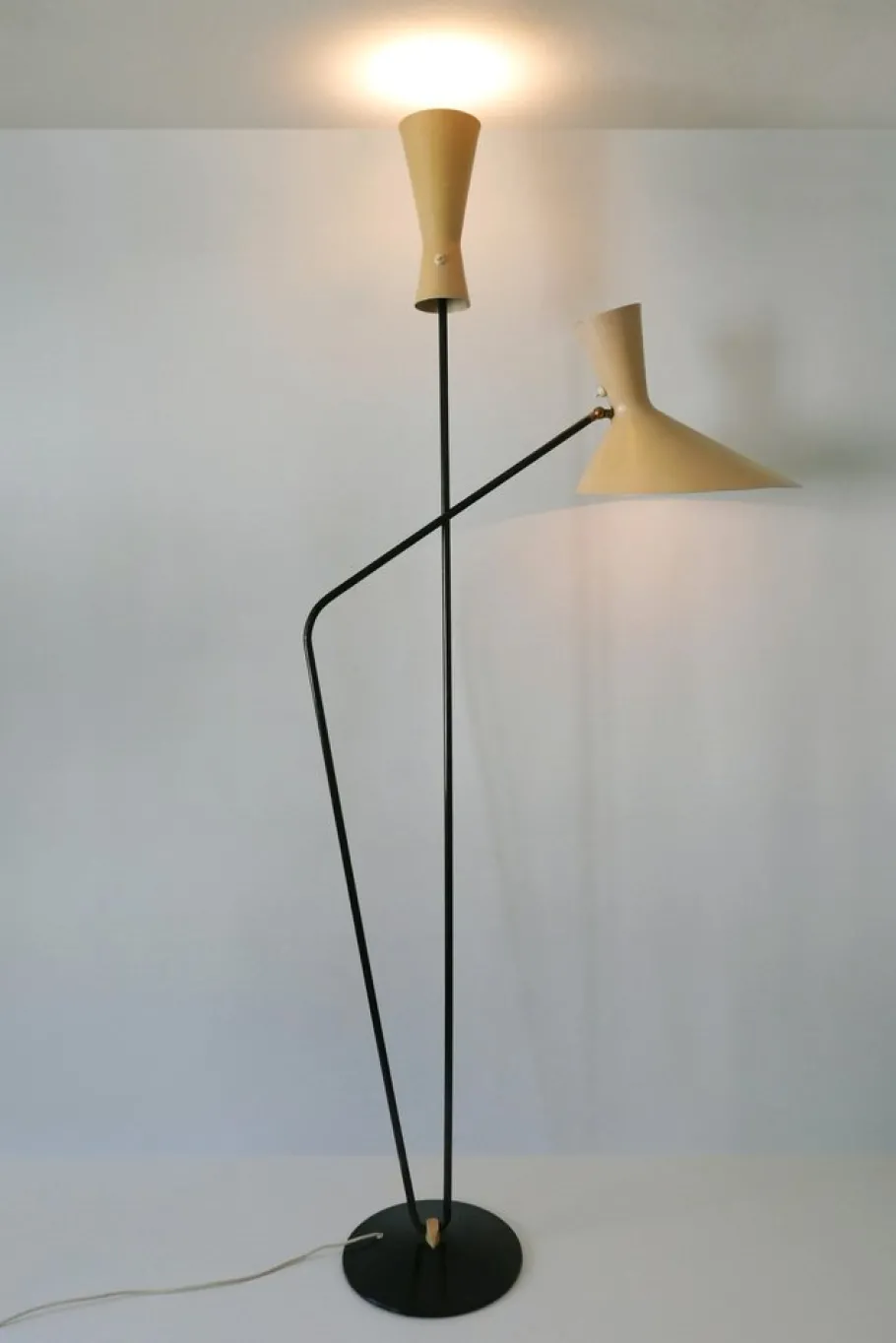 Sale Pamono Mid-Century Modern Floor Lamp by Prof. Carl Moor for Bag Turgi, 1950s