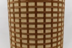 Discount Pamono Mid-Century Modern Floor Lamp in Brass and Teak from Temde, Switzerland, 1960s