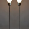 Outlet Pamono Mid-Century Modern Floor Lamp in Beech and Chrome, 1970s