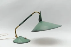 Sale Pamono Mid-Century Modern Green Table Desk, 1950s