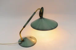 Sale Pamono Mid-Century Modern Green Table Desk, 1950s