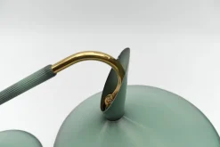 Sale Pamono Mid-Century Modern Green Table Desk, 1950s