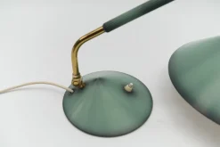 Sale Pamono Mid-Century Modern Green Table Desk, 1950s