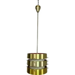 Sale Pamono Mid-Century Modern Hanging Lamp from VEB Leuchten, 1970s