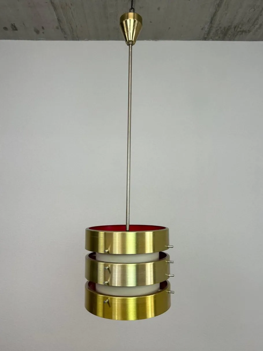 Sale Pamono Mid-Century Modern Hanging Lamp from VEB Leuchten, 1970s